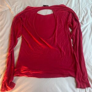 vintage red DIESEL long sleeve